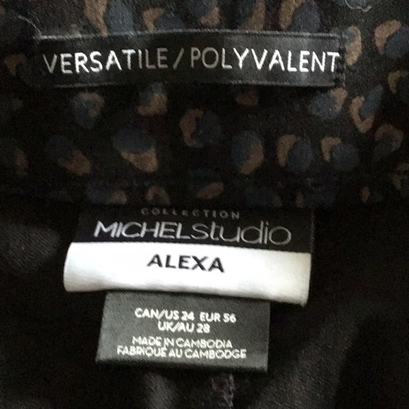 MICHEL Studio Alexa printed pant sz 24 - Picture 7 of 9